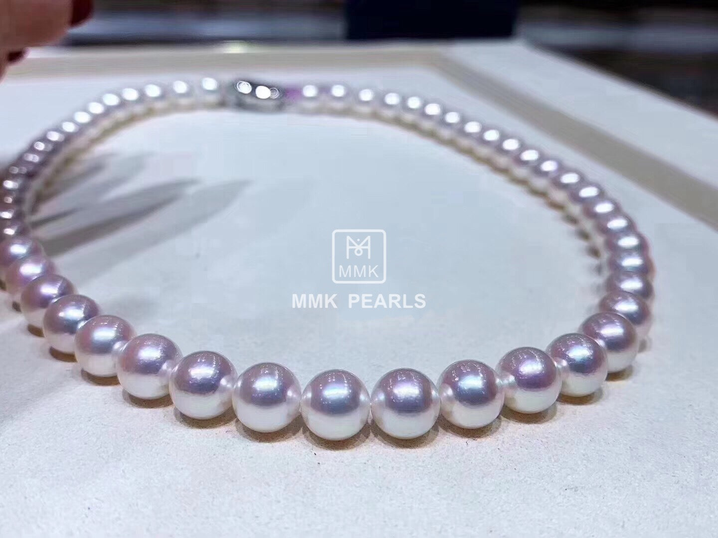 Elegant Japanese Akoya Pearl Necklace | Pearls 8–9mm