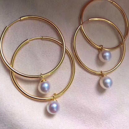 Convertible Medium Hoop Statement Earrings