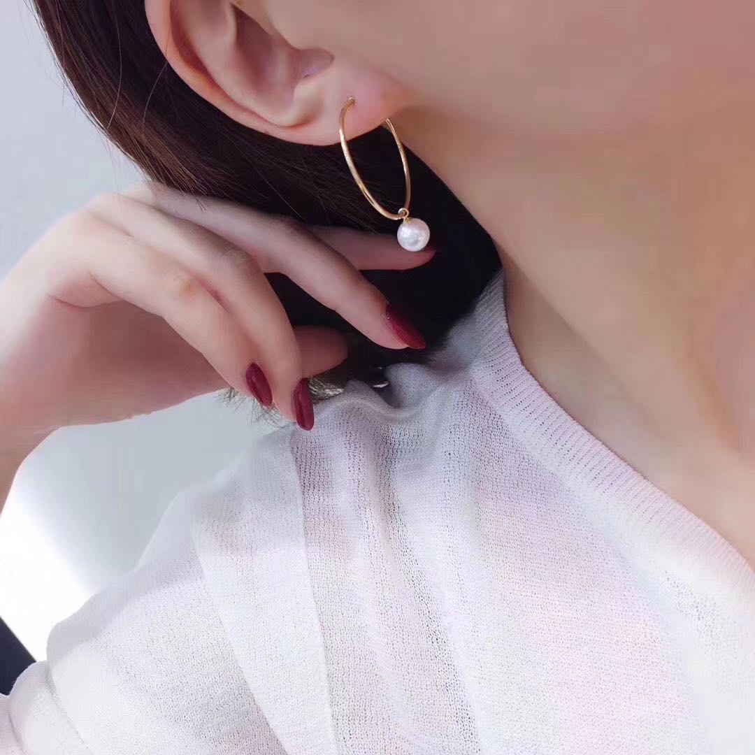 Convertible Medium Hoop Statement Earrings