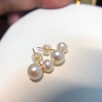 MMK 7-Pearl Necklace, 4-Pearl Earrings