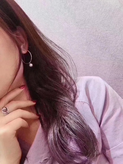 Convertible Medium Hoop Statement Earrings