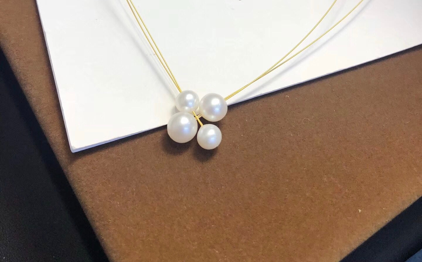 MMK 7-Pearl Necklace, 4-Pearl Earrings