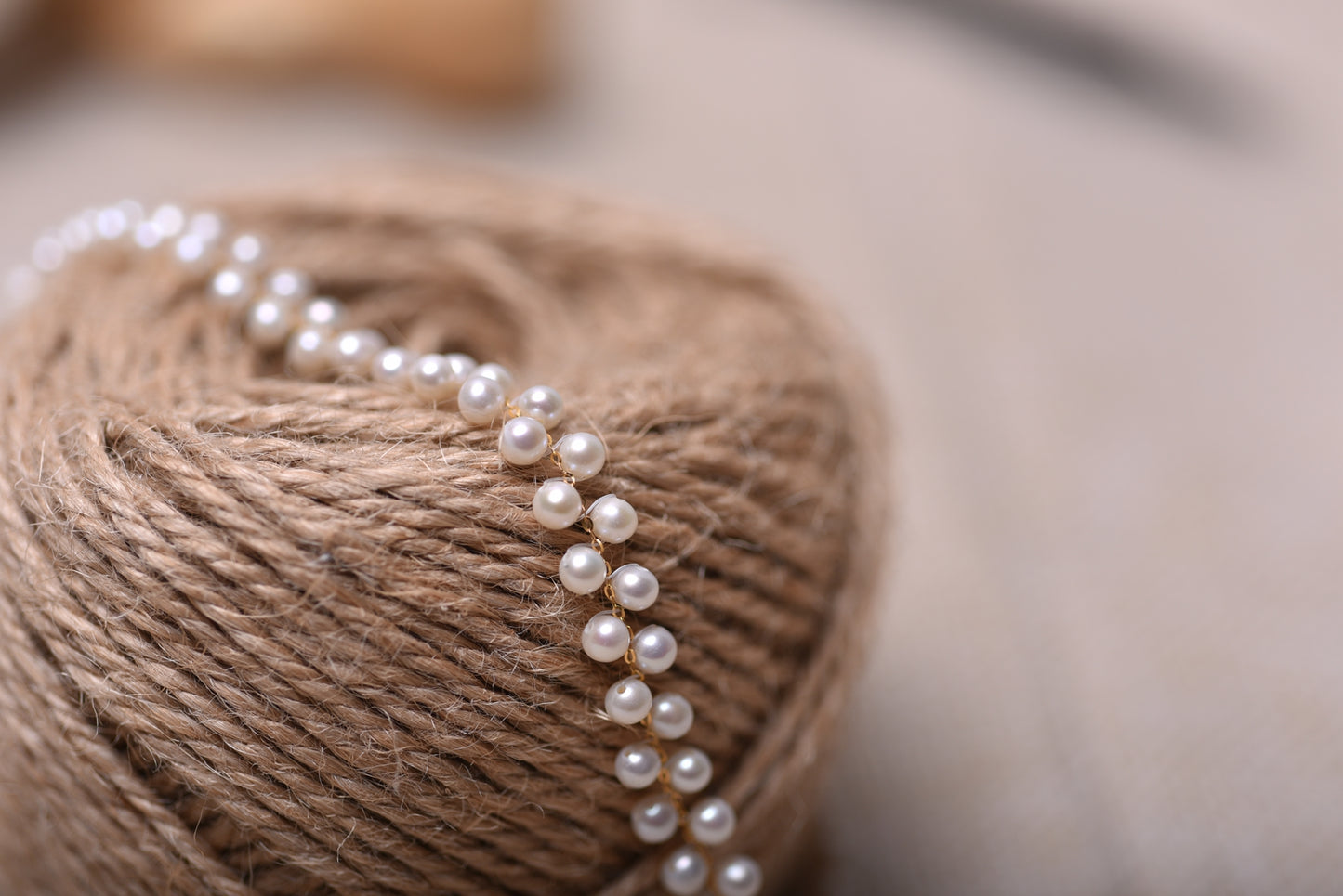 AAAAA Authentic Pearl Strand with 14k Yellow Gold (4.0–5.0mm) 